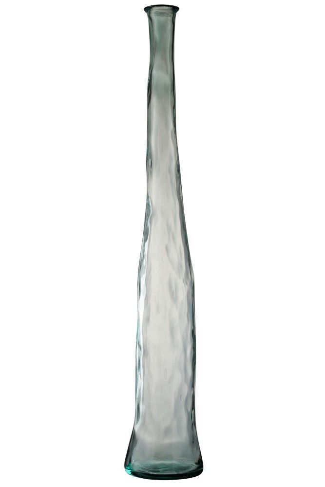 Vysoká skleněná transparentní váza Noah L - Ø 18*120 cm  J-Line by Jolipa - LaHome - vintage dekorace