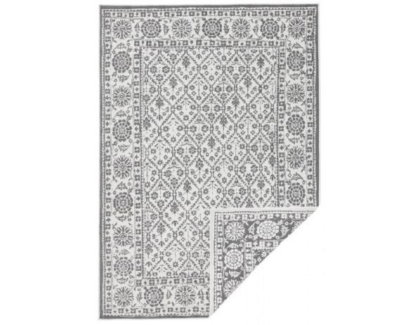 Kusový koberec Twin-Wendeteppiche 103116 grau creme - FORLIVING