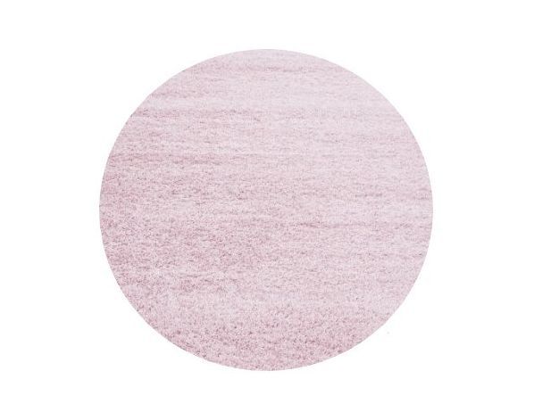 Kusový koberec Life Shaggy 1500 pink kruh - FORLIVING
