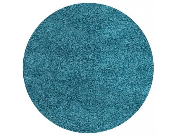 Kusový koberec Life Shaggy 1500 tyrkys kruh - FORLIVING