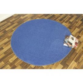 Kusový koberec Nasty 101153 Blau kruh FORLIVING