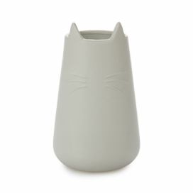BALVI Váza / stojan Meow, 20 cm, šedý