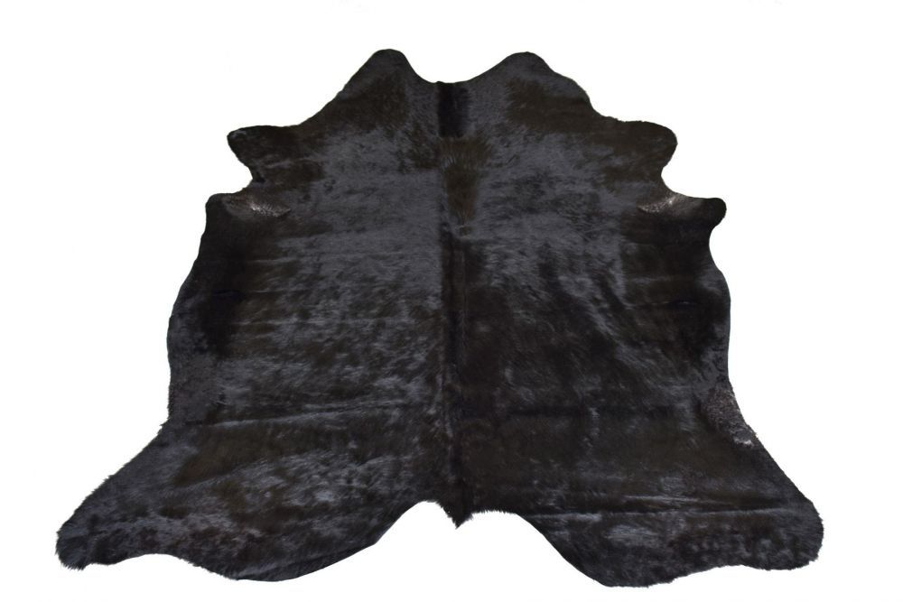 Tmavě hnědý koberec z hovězí kůže Cowhide brown - 200*0,5*240cm/3-4m² J-Line by Jolipa - LaHome - vintage dekorace