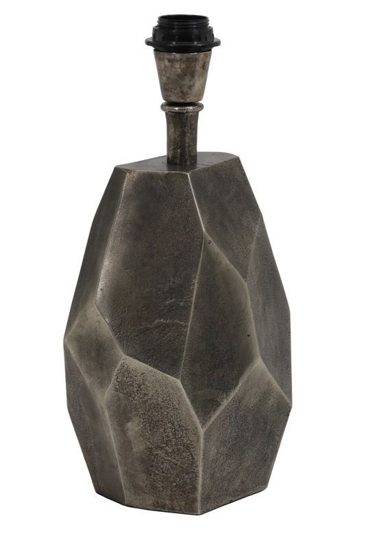 Granitová antik kovová základna k lampě Camy pearl - 18*15*35cm / E27 Light & Living - LaHome - vintage dekorace