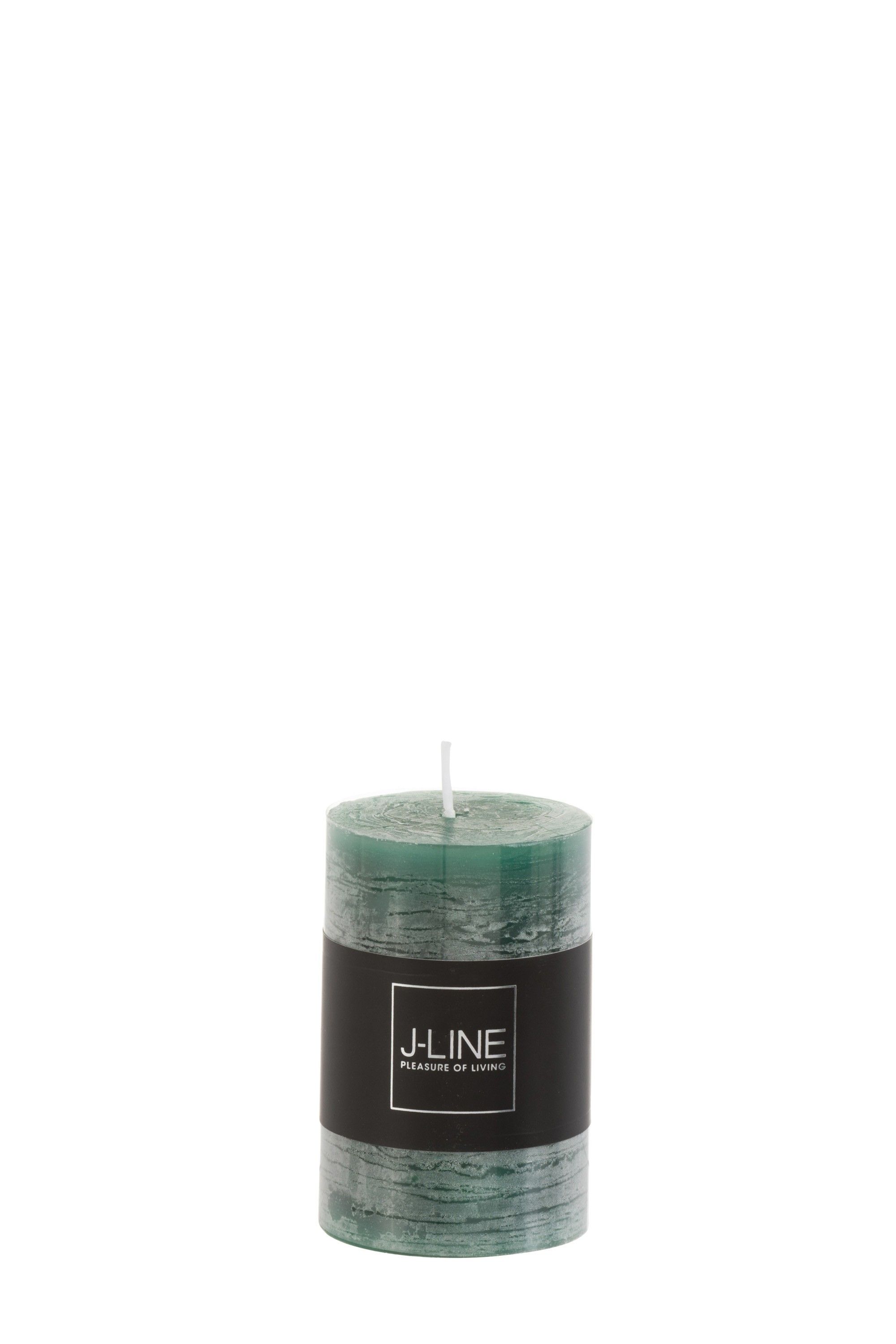 Válcová svíčka tmavě zelená XS - 5*5*7,5 cm J-Line by Jolipa - LaHome - vintage dekorace