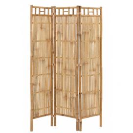 Pokojový bambusový paravan Bamboo Pliable - 120*5*160 cm J-Line by Jolipa