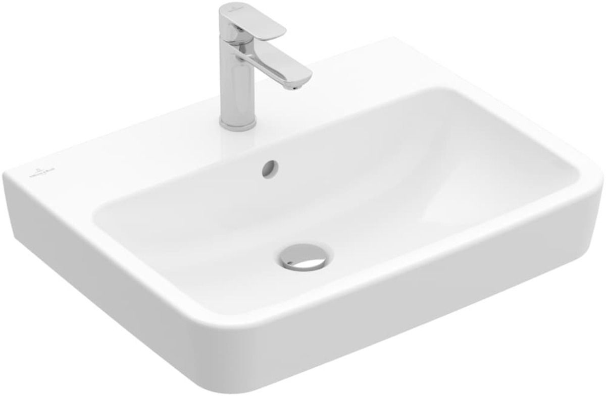 O.novo Umyvadlo, 550 x 460 x 175 mm, Bílá Alpin, s přepadem, neleštěná - Siko - koupelny - kuchyně