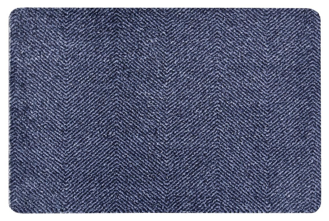 Hanse Home Rohožka Clean & Go 105348 – modrá/černá 45x67 cm - ATAN Nábytek