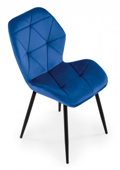 Halmar jídelní židle K453 barva: modrá - Sedime.cz