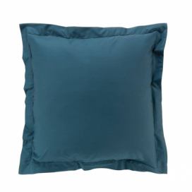 Douceur d\'intérieur Povlak na polštář LOUMEA, bavlněný, 63 x 63 cm, modrý