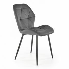 Halmar jídelní židle K453 barva: šedá