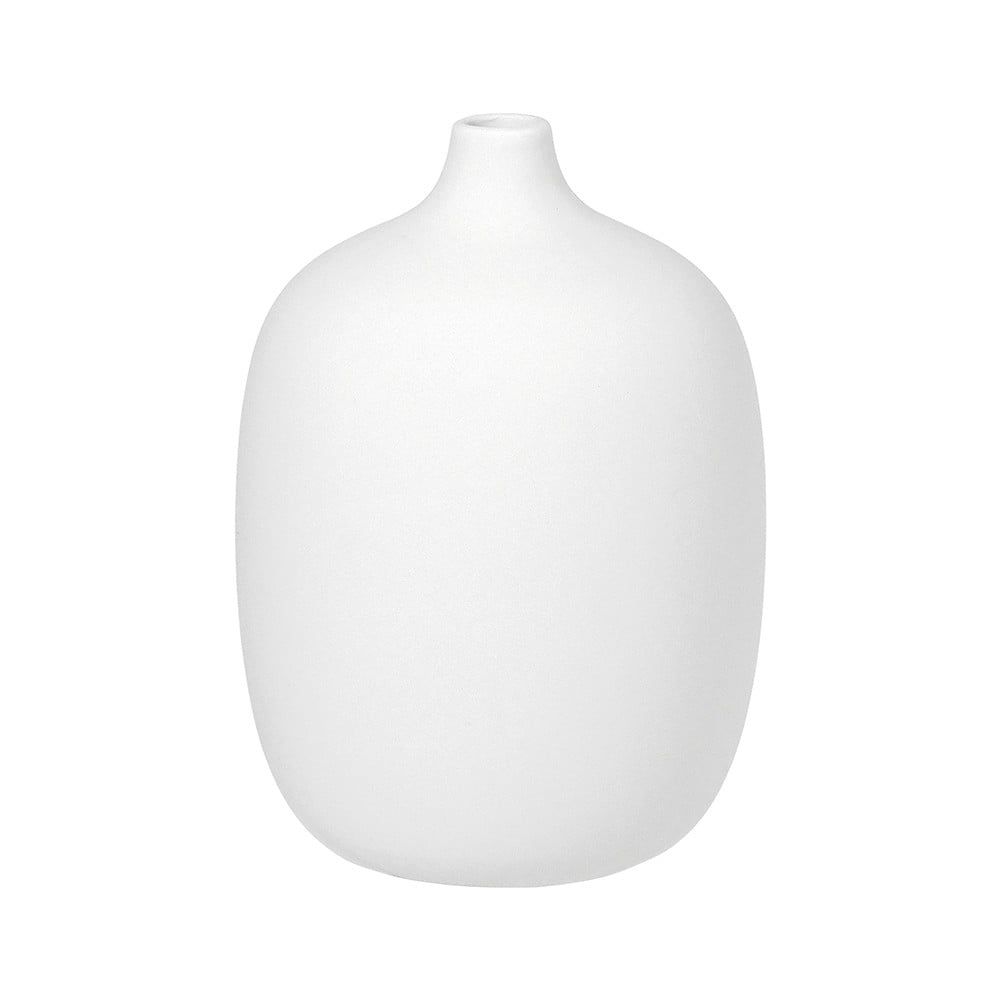 Bílá keramická váza Blomus, výška 18,5 cm - Bonami.cz