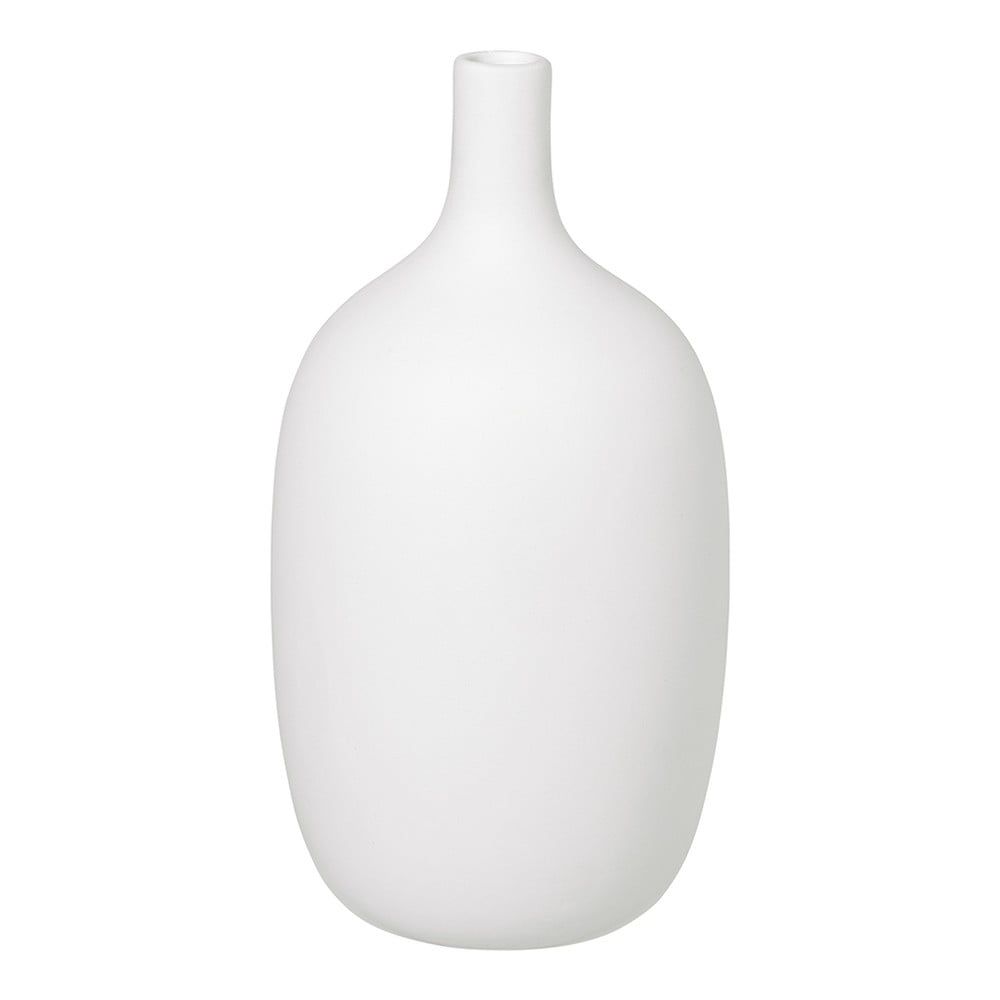 Bílá keramická váza Blomus, výška 21 cm - Bonami.cz