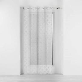 Douceur d\'intérieur Záclona do obývacího pokoje s oky OLYMPIA, 140 x 240 cm, šedá