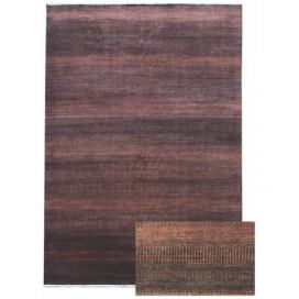 Diamond Carpets koberce Ručně vázaný kusový koberec Diamond DC-MCN Black/rust - 180x275 cm