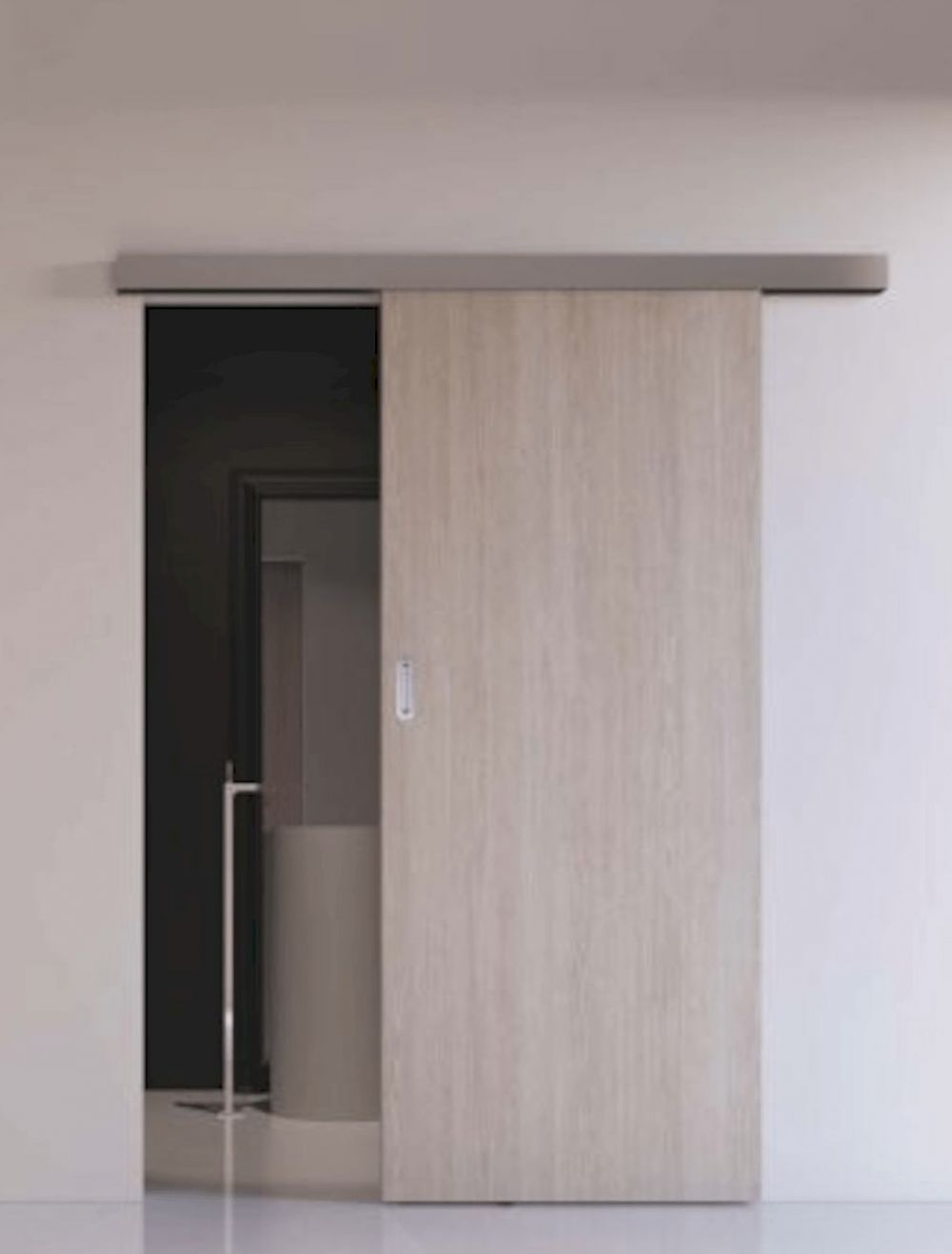 Posuvný systém na stěnu Naturel pro dveře 90 cm, hliník, POSUVSPA90 - Siko - koupelny - kuchyně