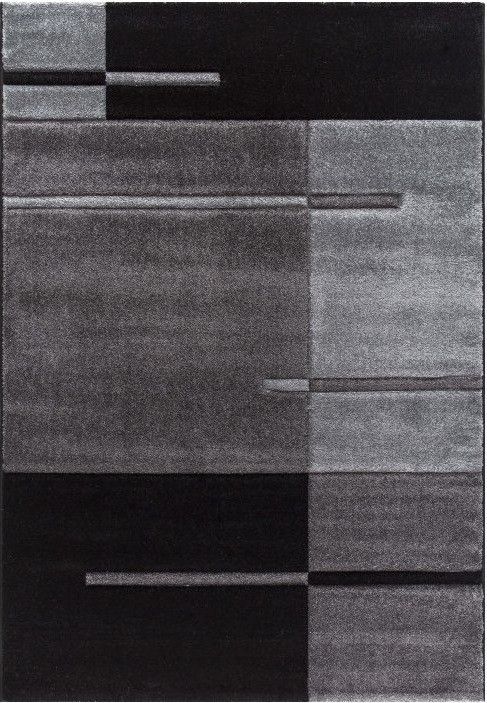Ayyildiz Kusový koberec Hawaii 1310 – šedá/černá 80x150 cm - ATAN Nábytek