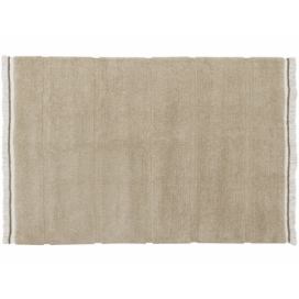 Lorena Canals koberce Vlněný koberec Steppe - Sheep Beige - 80x230 cm