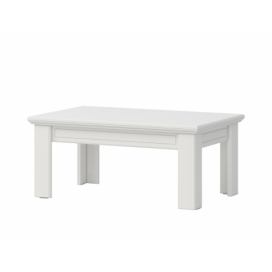 Konferenční stolek Marley - bílá/borovice