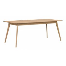 ROWICO Dřevěný jídelní stůl YUMI dub 190x90