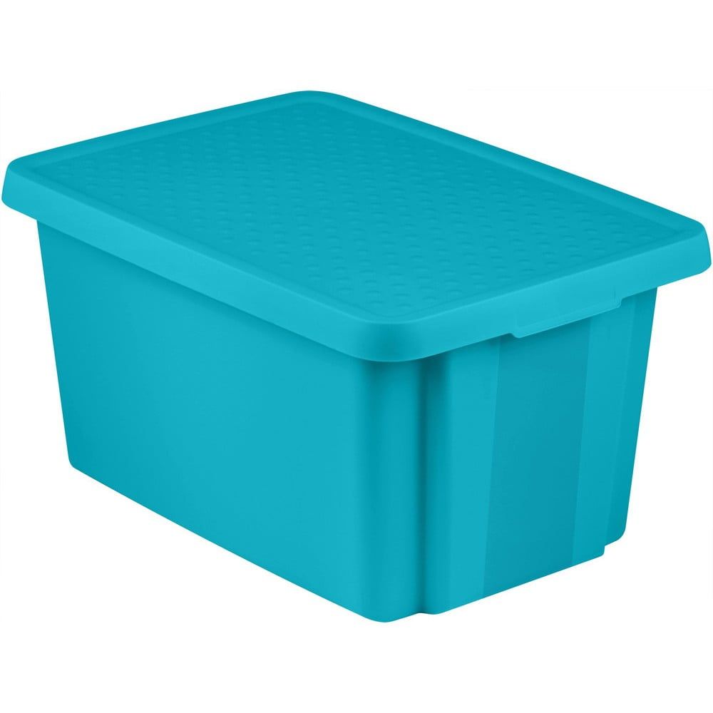 Modrý úložný box s víkem Curver Essentials, 45 l - Bonami.cz