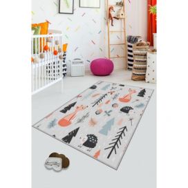 Conceptum Hypnose Dětský koberec Lesní zvěř 100x150 cm vícebarevný