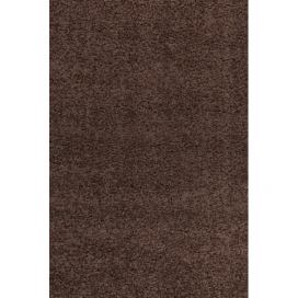 Ayyildiz Kusový koberec Life Shaggy 1500 – hnědá 80x150 cm ATAN Nábytek