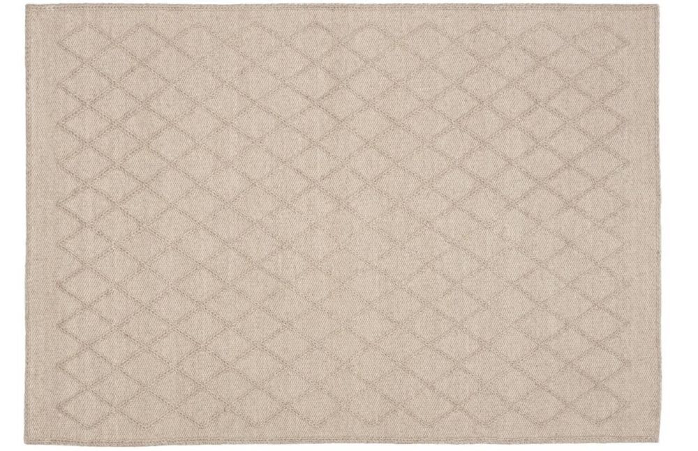 Béžový vlněný koberec Kave Home Sybil 160 x 230 cm - Designovynabytek.cz