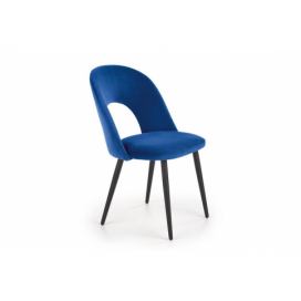 K384 Židle tmavě modrý (1p=4szt)