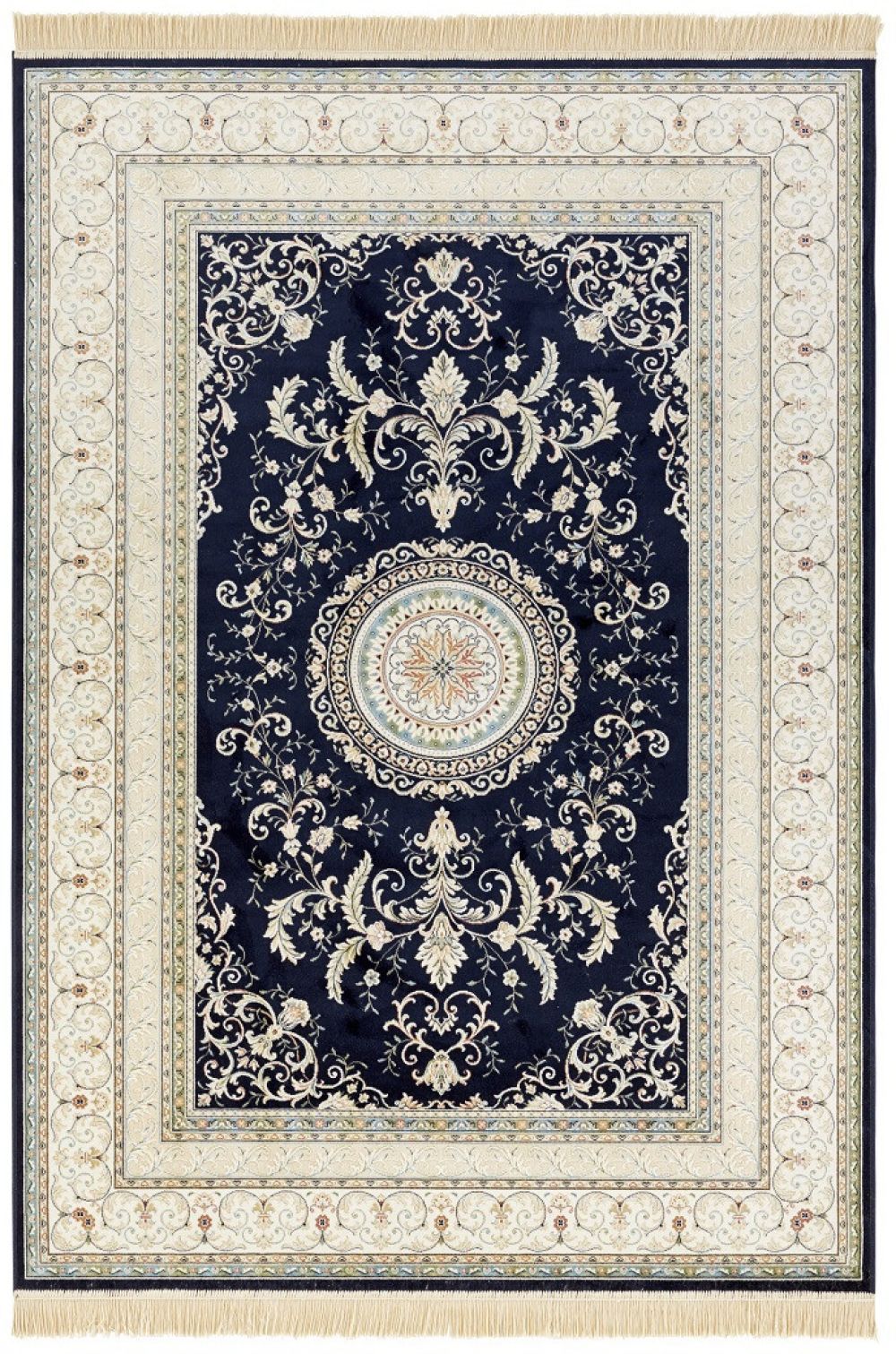 Nouristan - Hanse Home koberce Kusový koberec Naveh 104371 Dark-blue - 95x140 cm - Mujkoberec.cz
