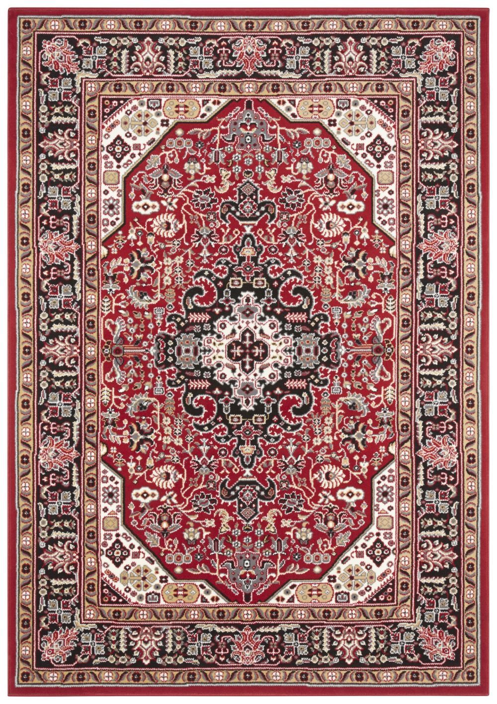 Nouristan - Hanse Home koberce Kusový koberec Mirkan 104095 Red - 80x150 cm - Mujkoberec.cz