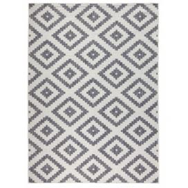 NORTHRUGS - Hanse Home koberce Kusový koberec Twin-Wendeteppiche 103132 grau creme – na ven i na doma - 80x150 cm