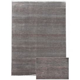 Diamond Carpets koberce Ručně vázaný kusový koberec Diamond DC-MCN Light grey/brown - 180x275 cm Mujkoberec.cz