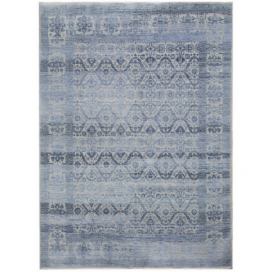 Diamond Carpets koberce Ručně vázaný kusový koberec Diamond DC-HALI B Silver/blue - 180x275 cm