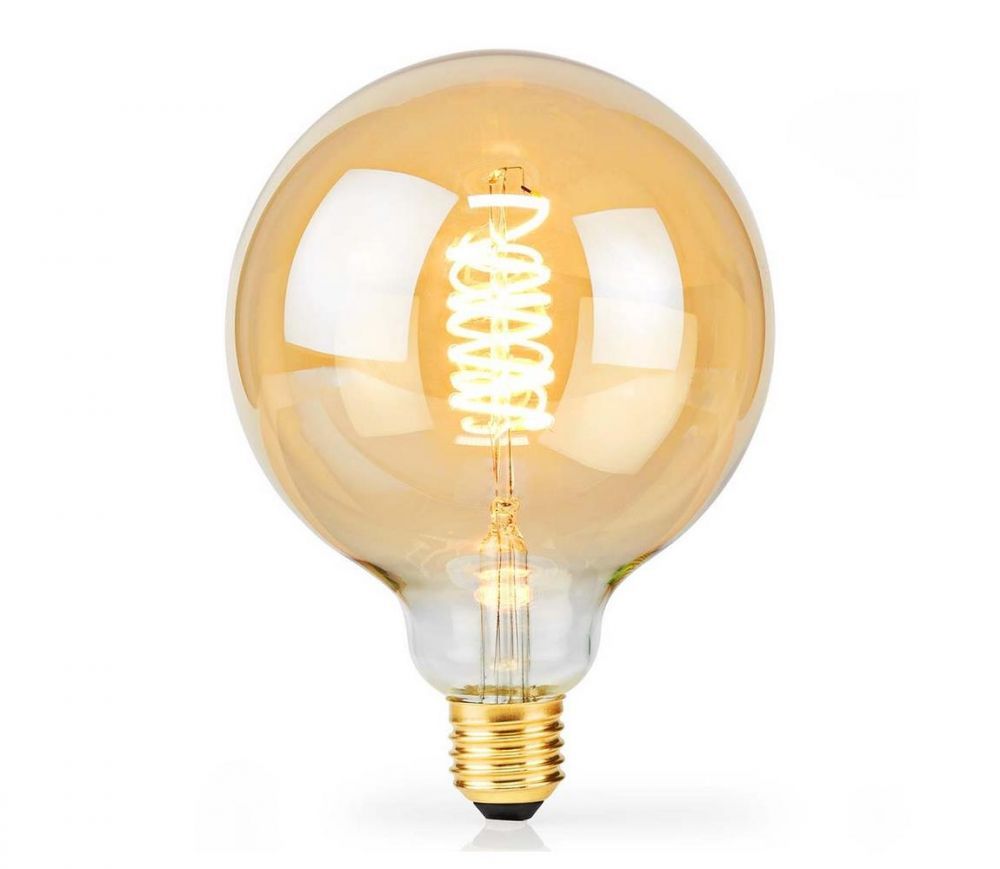 LED Stmívatelná žárovka VINTAGE G95 E27/3,8W/230V 2100K -  LBE27G95GD  -  Svět-svítidel.cz