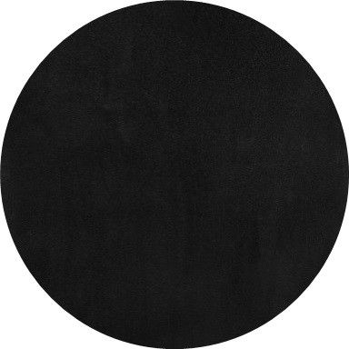 Hanse Home Collection koberce Kusový koberec Fancy 103004 Schwarz - černý kruh - 133x133 (průměr) kruh cm - Mujkoberec.cz