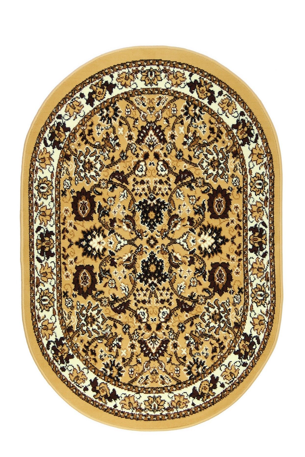 Sintelon koberce Kusový koberec Teheran Practica 59/EVE ovál - 160x230 cm - Mujkoberec.cz