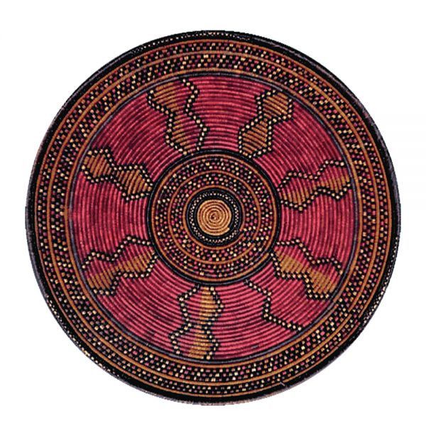 Oriental Weavers koberce Kusový koberec Zoya 418 X kruh – na ven i na doma - 120x120 (průměr) kruh cm - Mujkoberec.cz