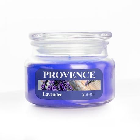 Provence Vonná svíčka ve skle 45 hodin levandule - Kitos.cz