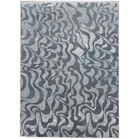 Diamond Carpets koberce Ručně vázaný kusový koberec Diamond DC-M1 Grey/aqua - 180x275 cm Mujkoberec.cz