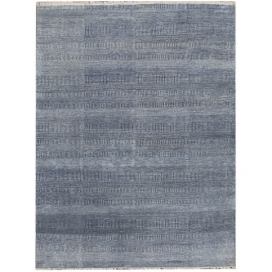 Diamond Carpets koberce Ručně vázaný kusový koberec Diamond DC-MCN Denim blue/silver - 180x275 cm Mujkoberec.cz
