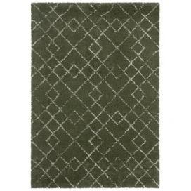 Mint Rugs - Hanse Home koberce Kusový koberec Allure 104394  Olive-Green/Cream - 80x150 cm