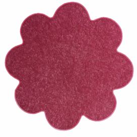 Vopi koberce Kusový koberec Eton růžový květina - 120x120 kytka cm Mujkoberec.cz