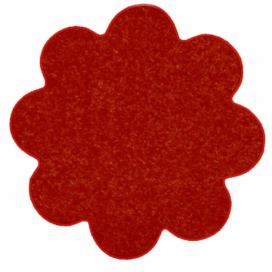 Vopi koberce Kusový koberec Eton vínově červený květina - 120x120 kytka cm Mujkoberec.cz