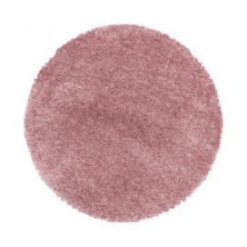 Ayyildiz koberce Kusový koberec Fluffy Shaggy 3500 rose kruh - 80x80 (průměr) kruh cm