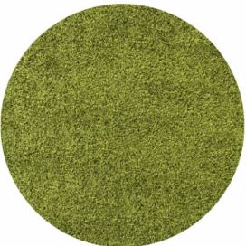 Ayyildiz koberce Kusový koberec Life Shaggy 1500 green kruh - 120x120 (průměr) kruh cm Mujkoberec.cz