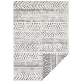 NORTHRUGS - Hanse Home koberce Kusový koberec Twin Supreme 103862 Biri Grey/Cream – na ven i na doma - 80x150 cm