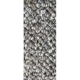 Vopi koberce Běhoun na míru Wellington šedý - šíře 40 cm