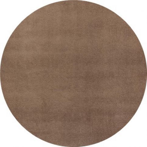 Hanse Home Collection koberce Kusový koberec Fancy 103008 Braun - hnědý kruh - 133x133 (průměr) kruh cm Mujkoberec.cz