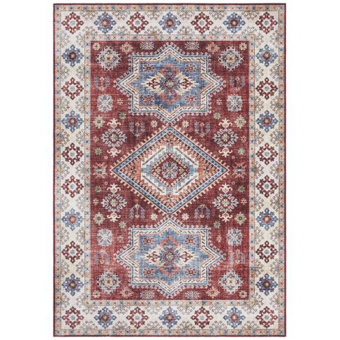 Nouristan - Hanse Home koberce Kusový koberec Asmar 104008 Ruby/Red - 120x160 cm Mujkoberec.cz